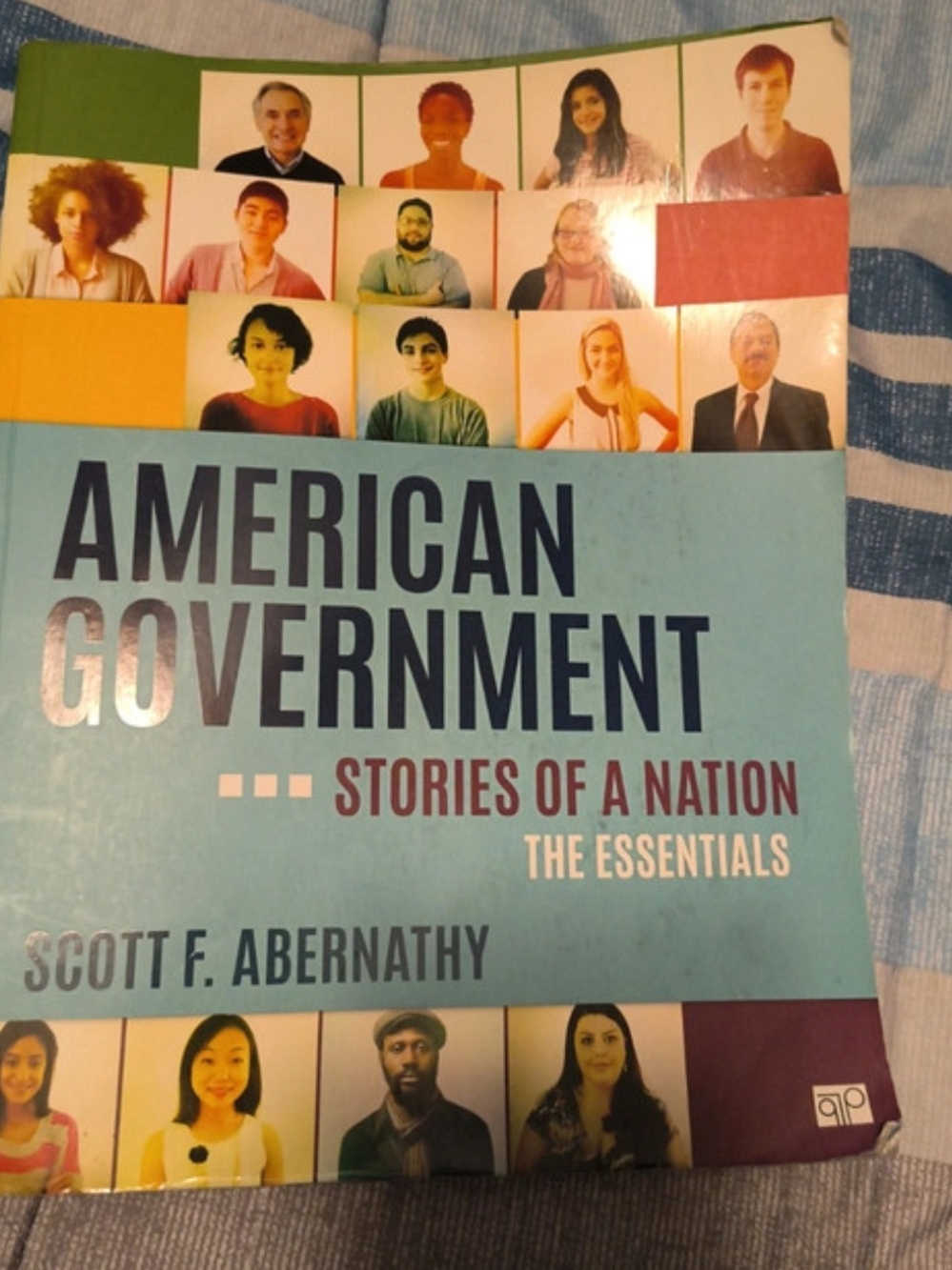 CQ Press American Government: Stories of a Nation, The Essentials Textbook